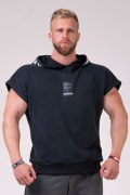 Заказать Nebbia Футболка Мужская Reg top with hoodie 175 (Black)