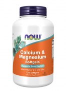 Заказать NOW Magnesium & Calcium (Zinc and Vitamin D3) 120 гел капс N